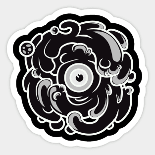 Eye Black Hole Sticker